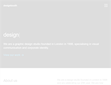 Tablet Screenshot of designbooth.com